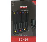 Tavola Swiss 5049031 Dispenser Box for 60 Nespresso Capsules Plastic Multi-Coloured 25x15x7 cm