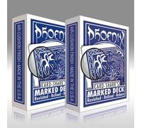 Tavoloverde Playing cards Phoenix Marked Deck - Dorso blu