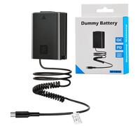 TAVT USB Type-C to PD NP-FW50 Dummy Battery for Sony A6500 A6400 A6300 A6100 A6000 A5100 A5000 A3000 NEX-5 NEX-3N, A7, A7R, A7S, A7II, A7RII, A7SII, DSC-RX10 II (Suitable for 9V/12V AC/PD Adapter)