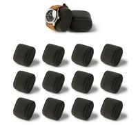 TAWBURY Watch Pillows - Pack of 12, X-Small Cushions for 5.5 to 6.5-inch Wrists, 2-inches Wide, Compatible with our Bayswater 6, 12 & 24 Slot Watch Boxes (Charcoal)