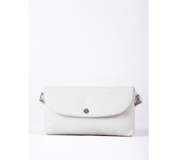 'Tawns' Leather Mini Flapover Bag Lakeland Leather Off White One Size