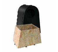 Tawny Owl Nest Box - Polyethylene/Plastic - L31.5 x W38 x H53 cm Buttercup Farm Multi One Size