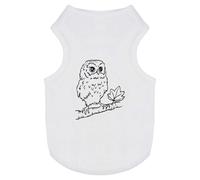 'Tawny Owl' Pet Dog/Cat T-Shirt (PT00076189)