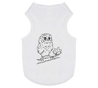 'Tawny Owl' Pet Dog/Cat T-Shirt (PT00076191)