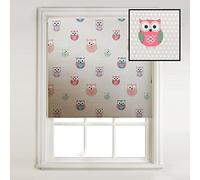 Tawny Owl Spot Thermal Blackout Roller Blind (width: 3ft (91.5cm)) *Alteration Available*