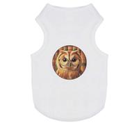 'Tawny Owl Wearing Glasses' Pet Dog/Cat T-Shirt (PT00146476)