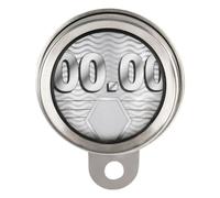 Tax Disc Holder Motorcycle - Waterproof Metal Policy Plate, Universal Scooter Disc Frame Anti Rust Outdoor Cycling Badge Weather Resistant Mount Accessory | Reliable Visibility for Travel