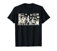 Tax Preparer Evolution Tax Accountant Office Design T-Shirt