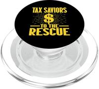 Tax Saviors to the Rescue Tax Consultant PopSockets PopGrip for MagSafe
