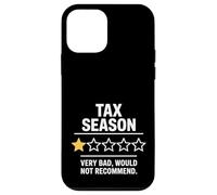 Tax Season 1 Star Very Bad Would Not Reccomend Funny Case for iPhone 12 mini