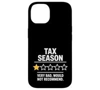Tax Season 1 Star Very Bad Would Not Reccomend Funny Case for iPhone 14