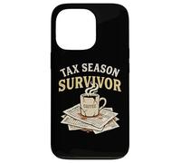 Tax Season Survivor Financial Auditor Accounting Accountant Case for iPhone 13 Pro
