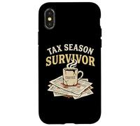 Tax Season Survivor Financial Auditor Accounting Accountant Case for iPhone X/XS