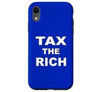 Tax the Rich Anti-Capitalism Billionaires Inequality Case for iPhone XR