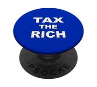 Tax the Rich Anti-Capitalism Billionaires Inequality PopSockets Adhesive PopGrip