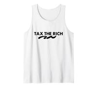 Tax the Rich Bold Statement Tank Top