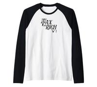 Tax The Rich Raglan Baseball Tee