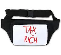 Tax The Rich Waist Bag Fanny Pack White