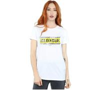 Taxi 74 Cotton Boyfriend T-Shirt Blondie White XXL