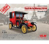 Taxi De La Marne (1914), French Car 1:35 Plastic Model Kit ICM