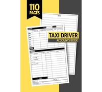 Taxi Driver Accounts Book