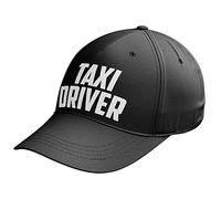 Taxi Driver Baseball Cap - Funny Birthday Black Cab Gifts for Him - Public Transport Cabbie Hat