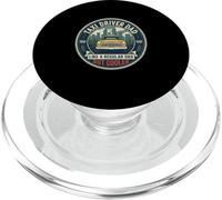 Taxi Driver Dad City Transport Cab Driver Father's Day PopSockets PopGrip for MagSafe