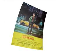 Taxi Driver Poster Borderless Movie Poster print Size 12 x 18 Inches (30 cm x 46 cm) (300mm x 460mm)
