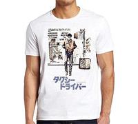 Taxi Driver T Shirt Japanese Poster Movie De NIRO Cult Film Tee 246(Large)
