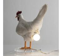 Taxidermy Chicken Egg LED Desk Lamp Style B
