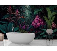 Taxpy 3D Printed Wallpaper Leaf Floral Landscape,430x300cm Mural Modern Photo Wallpaper Living Room Home Decoration Wall murals
