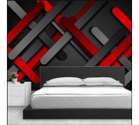 Taxpy Custom 3D Mural Wallpaper Wall Painting Modern Abstract Geometric Lines Creative Hotel Bedroom Background Photo Papel De Parede-430X300Cm