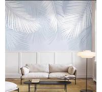 Taxpy Custom Mural Wallpaper 3D Leaf Living Room Tv Background Wall Decorative Wall Painting Photo Wallpaper-300X210Cm