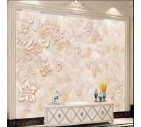 Taxpy Custom Photo Mural Wallpaper Pink Marble Patterned Murals Living Room Bedroom Background Wall Covering Modern Home Decor 3D-400X280Cm