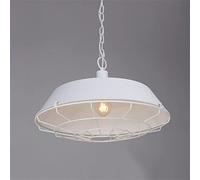 TAXXII Chandelier, Modern Chandeliers Loft Pendant Lights Industrial V-intage Iron Lamp Chanderlier Dining Bar Cafe Light Decor Luminarie(White,Dia 36cm)