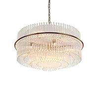 TAXXII Hanging Lamp, Pendant Light Fixture Luxury Postmodernity Crystal Chandelier Lighting Flush Mount LED Ceiling Lamp for Dining Room Bathroom Bedroom Livingroom Kitchen Islan