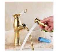 TAXXII Mixer Sink Taps,Pull Out Basin Faucets Tap Brass Bathroom Antique Bronze Faucet Pull Modern Bath Black Gold Kitchen