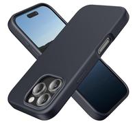 TAXXOE Silicone Case Compatible with iPhone 16 Pro Case Soft Ultra Slim Protective Shockproof Liquid Silicone Phone Case,Anti-Scratch Microfiber Lining, 6.3" Midnight Blue