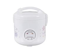 TAYAMA Automatic Rice Cooker & Food Steamer 10 Cup, White (TRC-10RS)