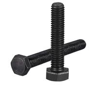 Tayffency 2 PCS M14x2.0 Hex Bolts M14-2.0 x 150mm Hex Head Screw Bolts, Carbon Steel Grade 8.8, M14 Hexagon Head Bolts, Metric Thread, Black Oxide Finish, Full Thread