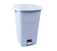 Tayg - 60 litre waste container with pedal, grey base and grey lid