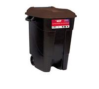 Tayg Eco 100 Litre Waste Container with Black Base and Brown Lid