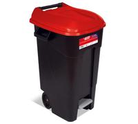 Tayg EcoTayg 120 - Pedal Waste Container, Red, 120 L