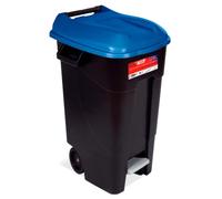 TAYG - T Blue Pedal/Wheely Rubbish Bin 120 L