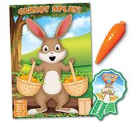 Taylise CARROT SPLAT - Fun Easter Party Game | Unlimited Player | Play with family, kids, school children over the Easter Holidays an ideal Easter Decoration or Accessories