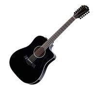 Taylor 250ce-BLK Plus 12-String Dreadnought Electro Acoustic Black