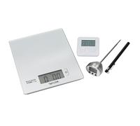 Taylor 3-Piece Kitchen Measuring Tools Set in Gift Box, Black