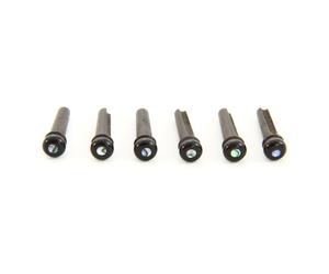 Taylor 80110 Bridge Pins Ebony w/Abalone Dots