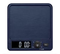 Taylor Pro Large Display Digital Dual Kitchen Scales, 5kg, Black