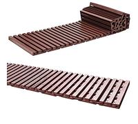 Taylor & Brown 1.39m Brown Instant Garden Roll Out Path Track | Temporary Path for Non-Slip Working Even In Worst Conditions | Grass Protection Mat Lawn Protector (16pc)